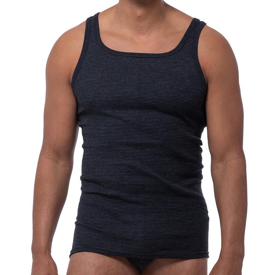 Ammann Confezione da 3 Canottiere a Costine Fini  