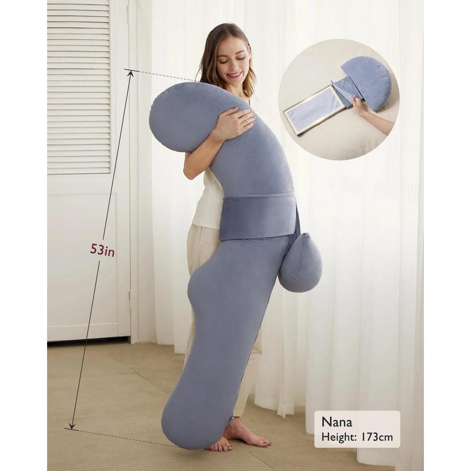 Momcozy Coussin d'allaitement en forme de F  