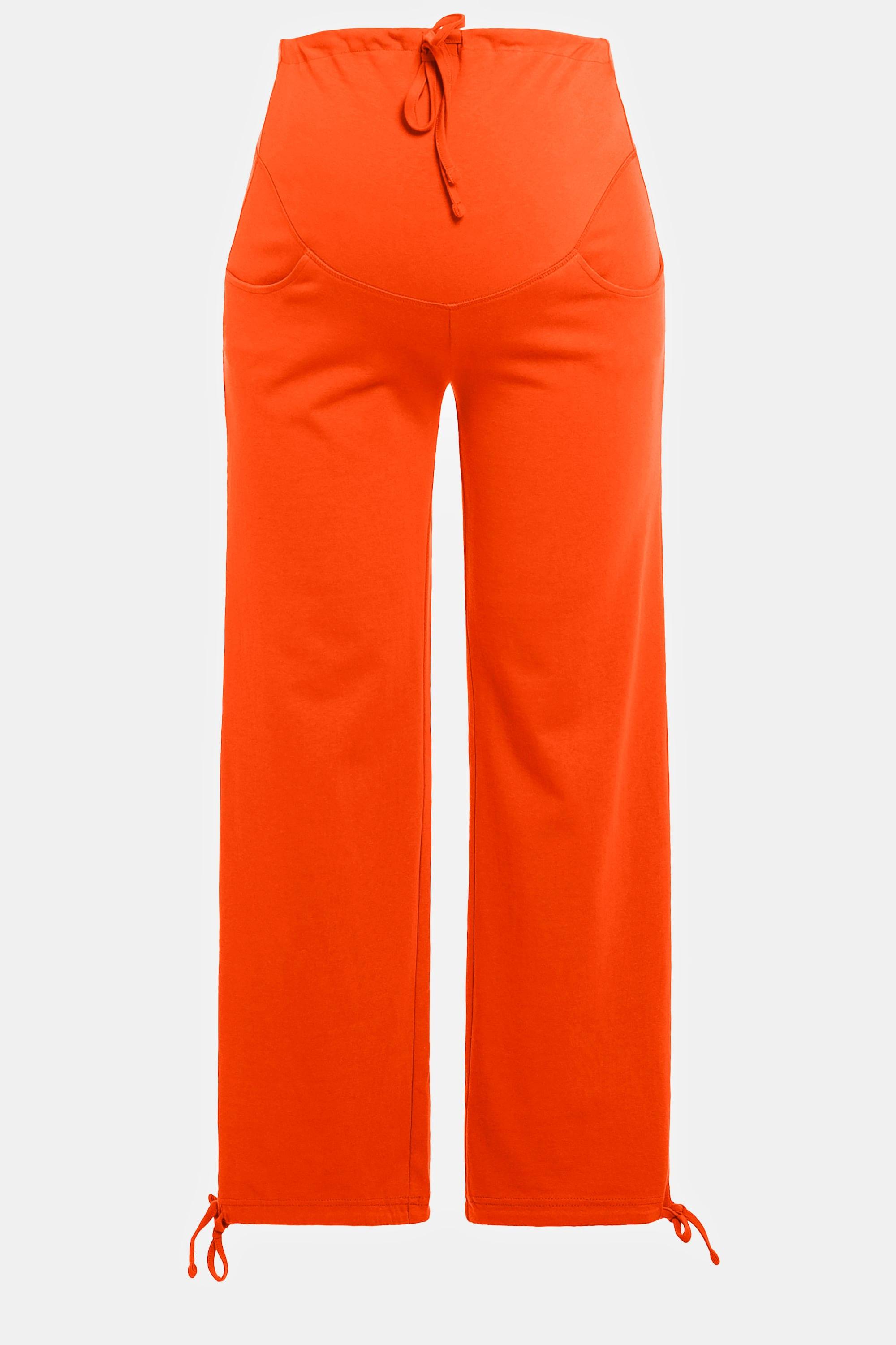 Ulla Popken  Bellieva-Sweatpants, extrabreiter Bund, Biobaumwolle 