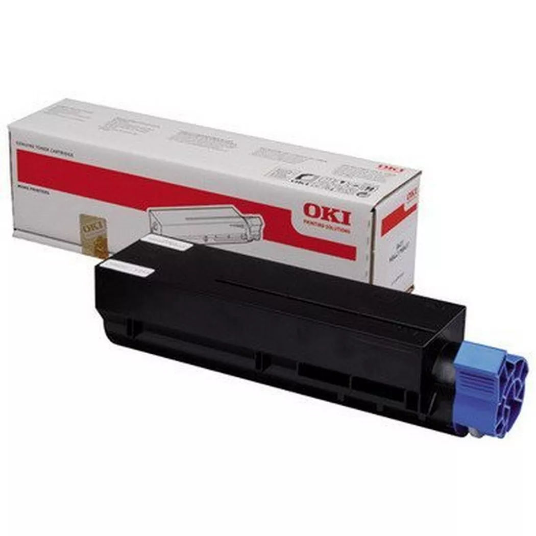 OKI – Toner schwarz 44992401 B401 1500 Seiten, Grau, One Size