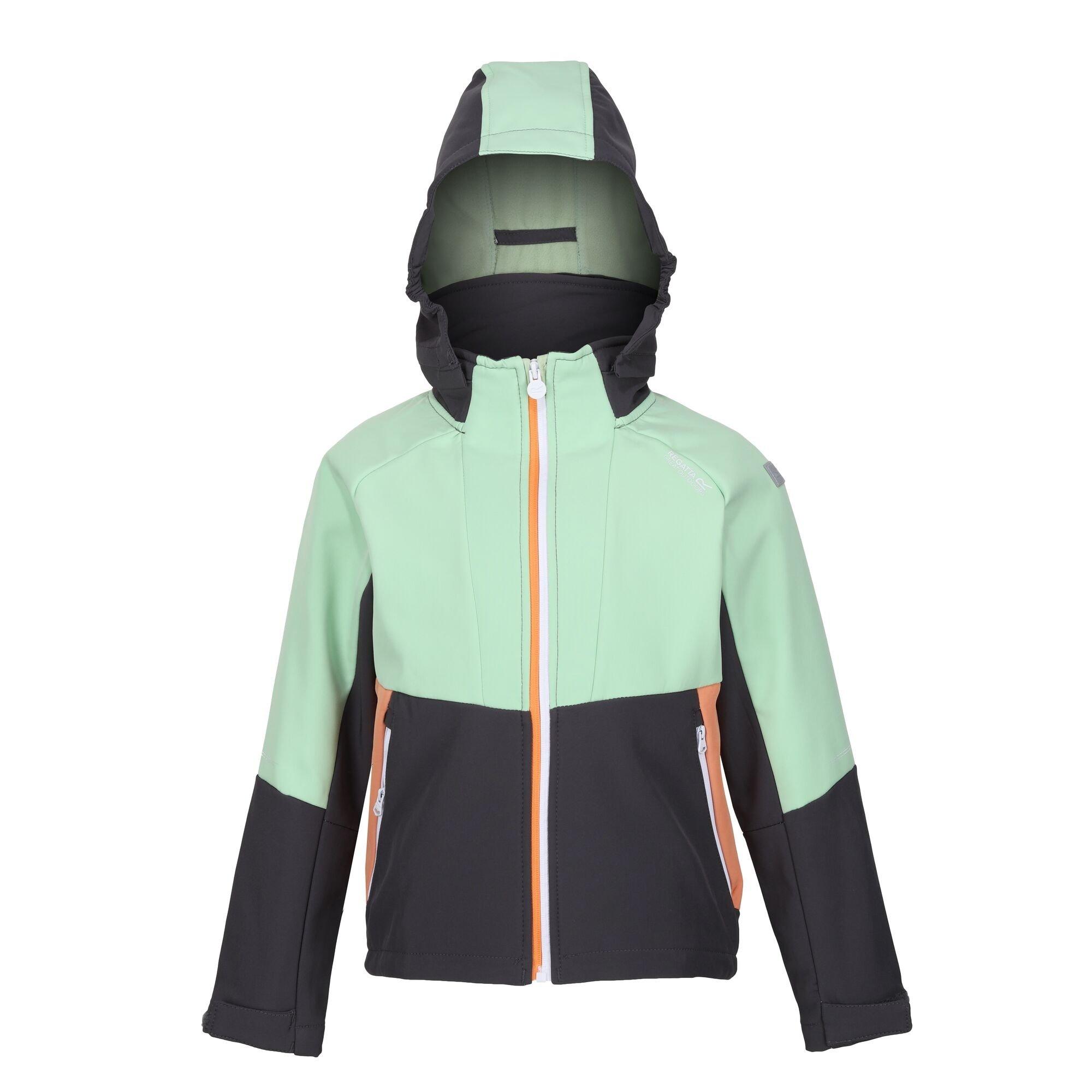 Image of Haydenbury Softshelljacke Mädchen Spacegrau 128