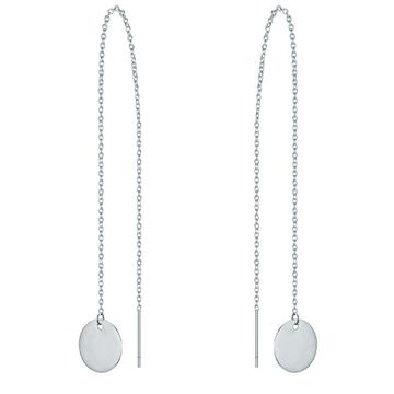 Femme Boucles d´oreilles en acier inoxydable