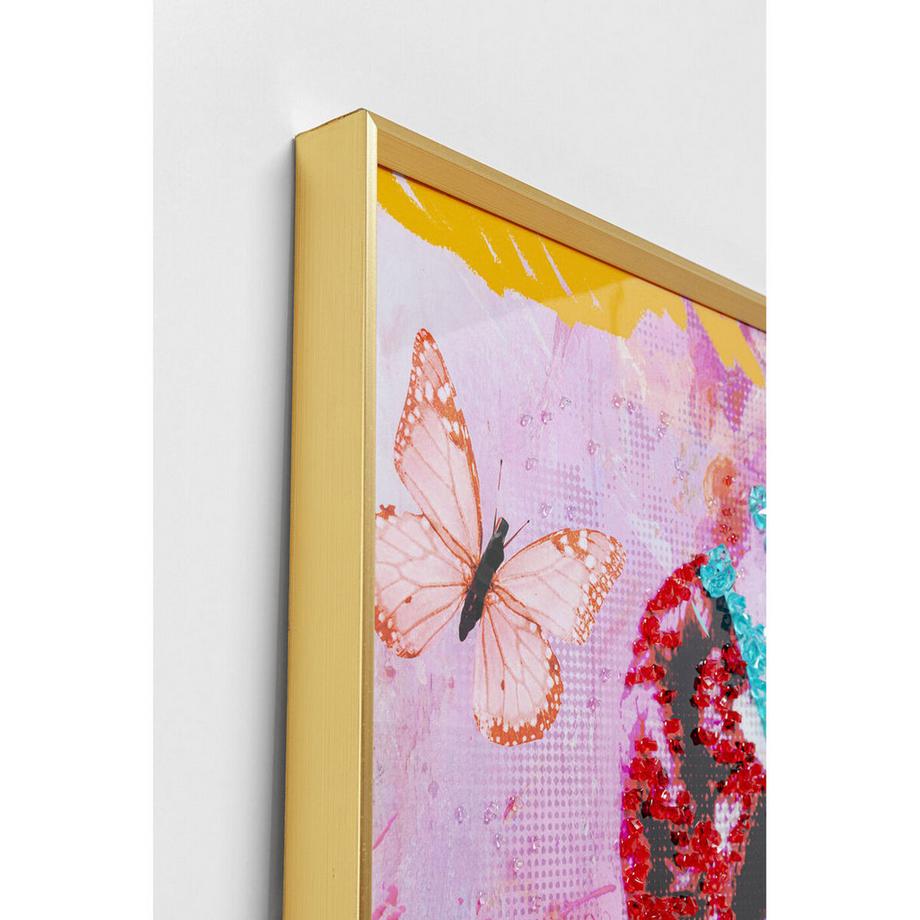 KARE Design Quadro incorniciato La Viva Mexico 100x100  
