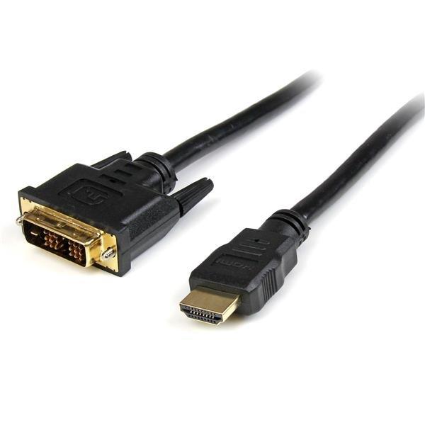 Image of StarTech.com 1 m HDMI-auf-DVI-D-Kabel – Stecker/Stecker