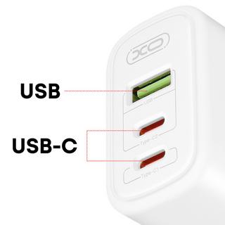 Avizar  Caricatore USB - USB-C + cavo Lightning 