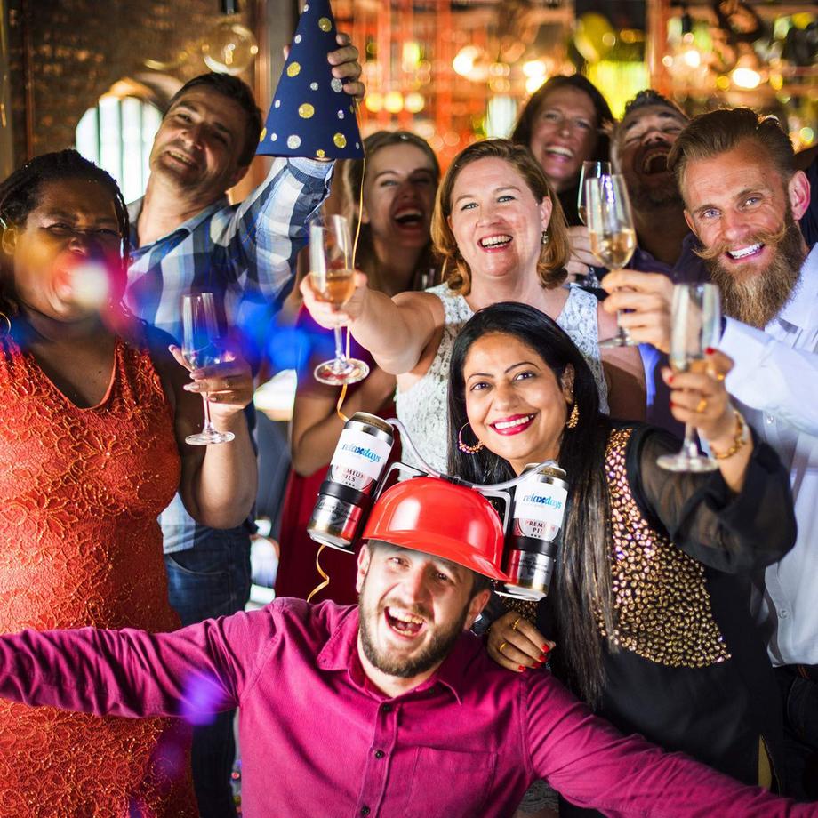 B2X  Helm zum Trinken auf Partys 