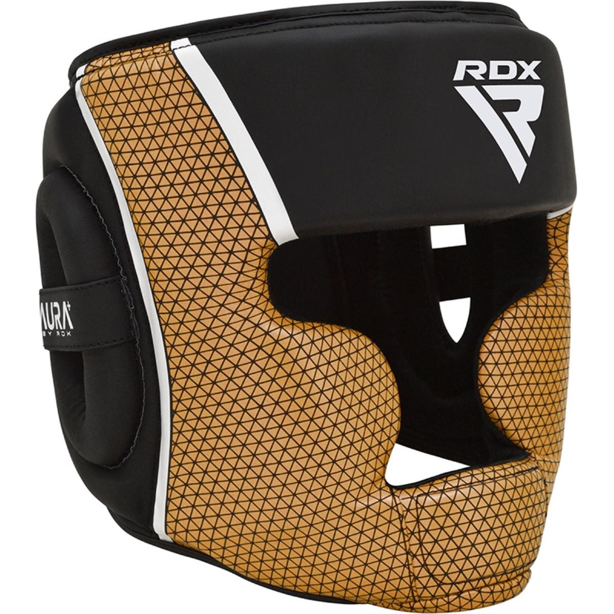 RDX SPORTS  RDX Kopfschutz Aura Plus T-17 Black Golden-Xl 