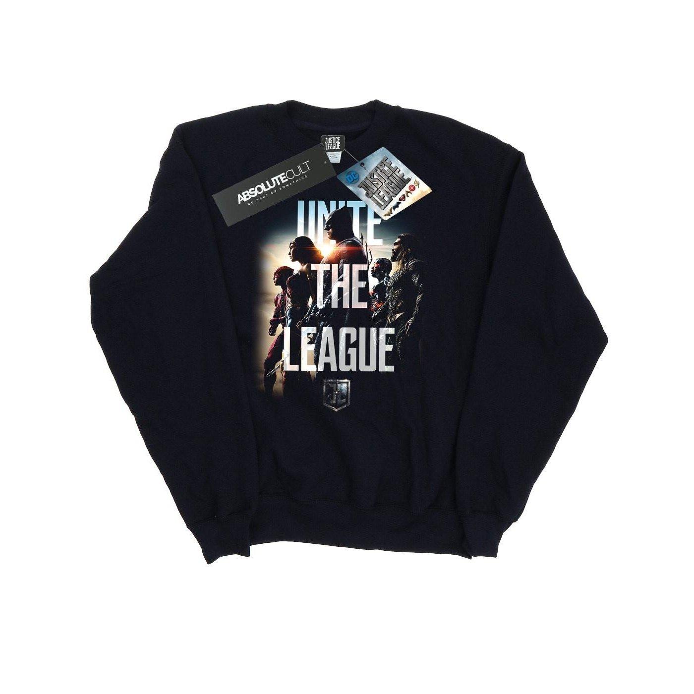 Image of Justice League Movie Unite The League Sweatshirt Damen Schwarz XXL
