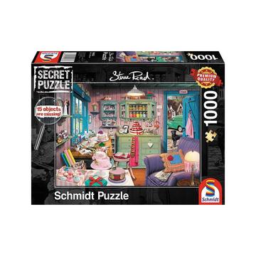 Puzzle Secret Grossmutters Stube (1000Teile)