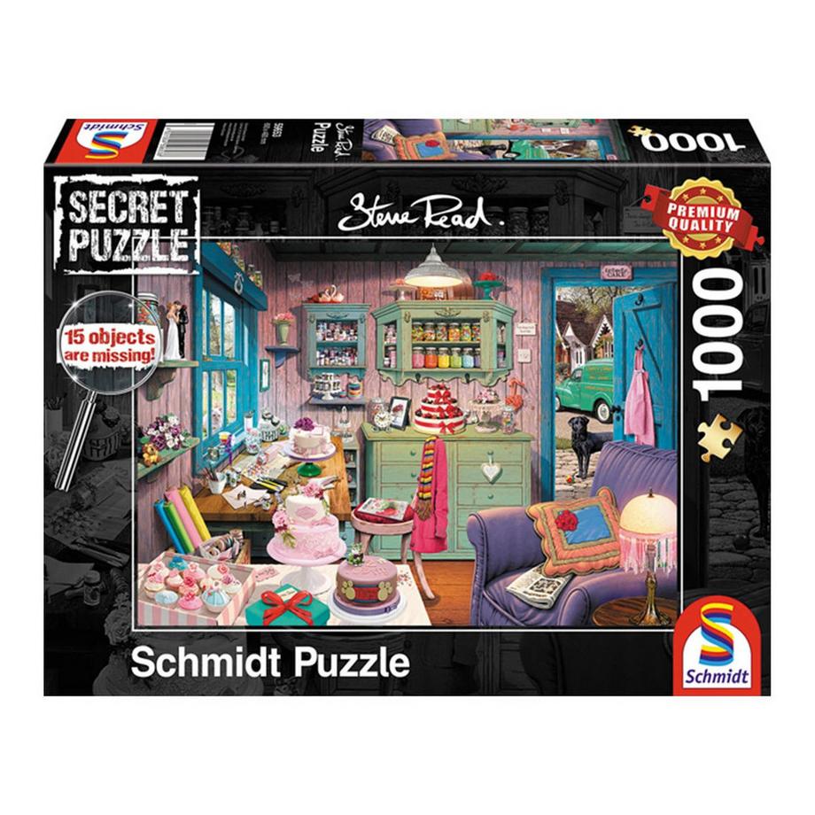 Schmidt  Puzzle Secret Grossmutters Stube (1000Teile) 
