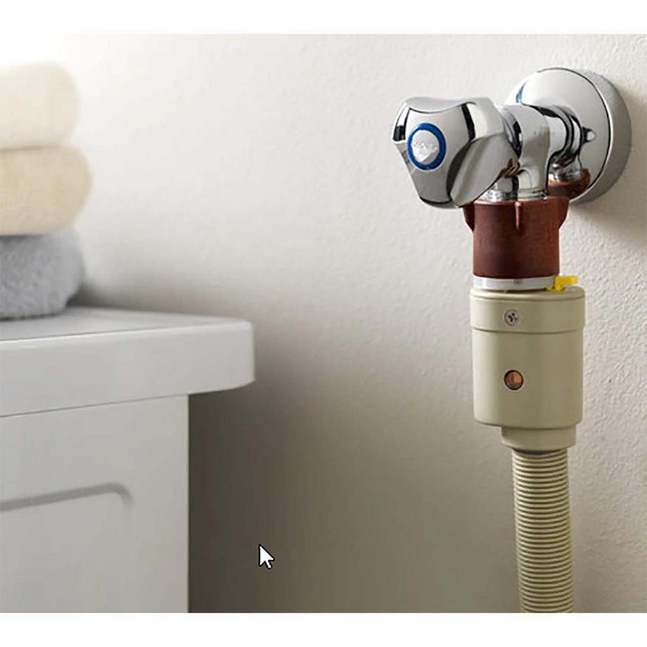 Nedis E2WIS250A Tuyau d'entrée 3/4 '' droit - 3/4 '' coudé 60 bar 90 °C 2.50 m  