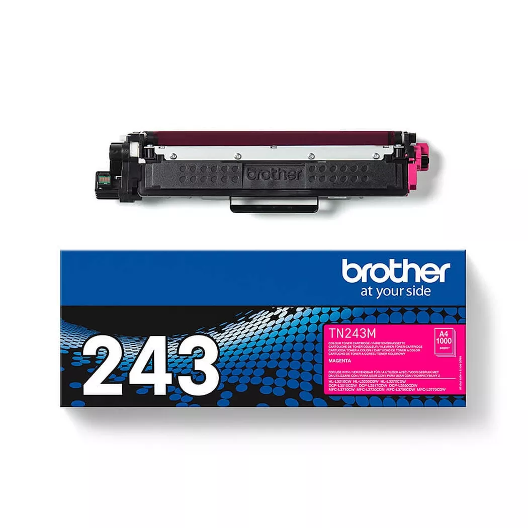 Brother – Toner TN243M TN-243 Magenta, One Size