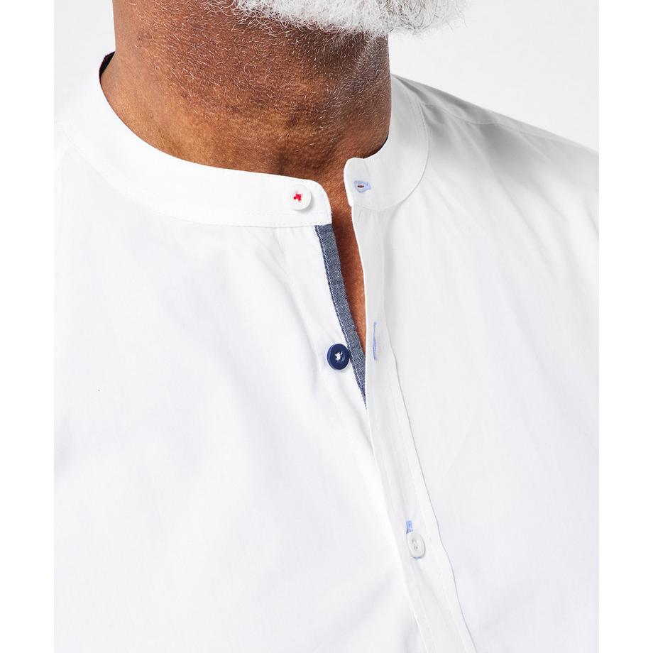 Joe Browns Hemd Kontrastdruck Stehkragen  