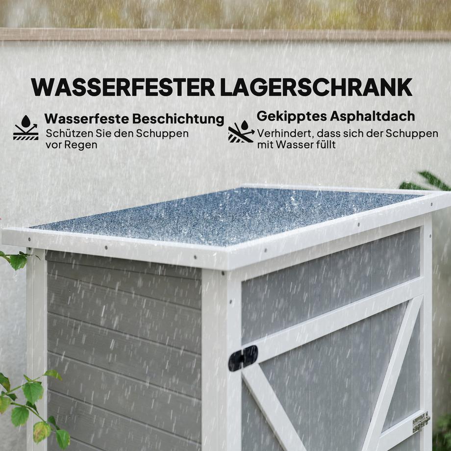 Outsunny Remise à outils  