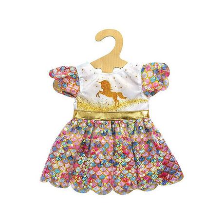 Heless  Kleid Einhorn Goldy (35-45cm) 