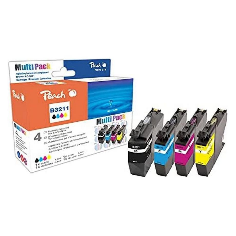 Peach  Tinte Brother LC-3211 Multi-Pack 