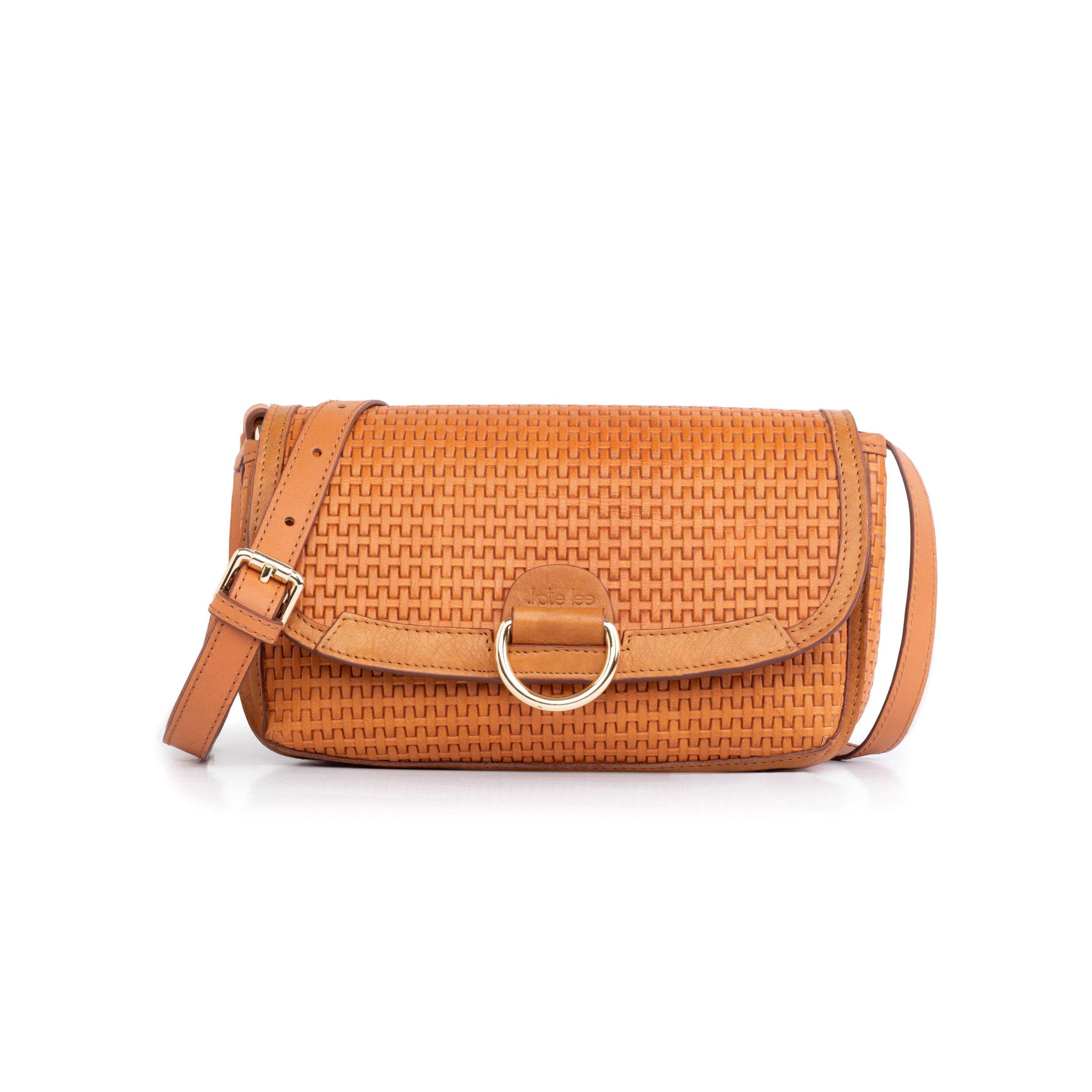 Image of Schultertasche Ully Tresse Cognac Damen Cognac ONE SIZE