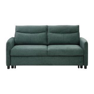 Vente-unique Sofa 3-Sitzer mit Schlaffunktion - Stoff - Grün - IPANEDA  