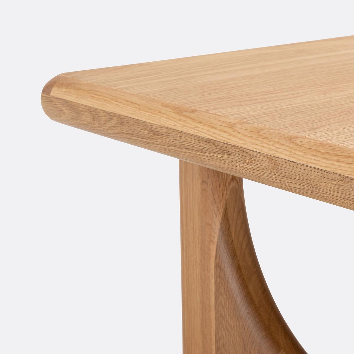 La Redoute Intérieurs Table basse chêne massif et placage chêne  