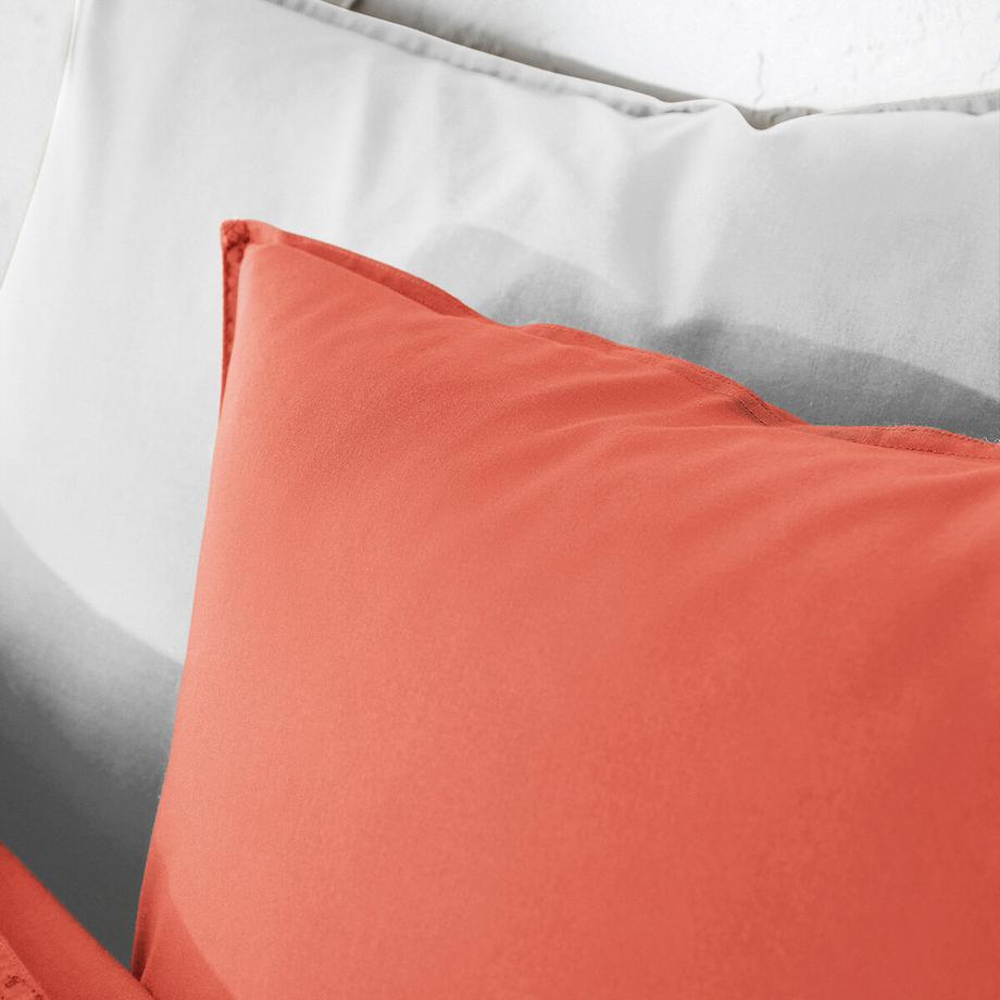 La Redoute Intérieurs Scenario Housse de couette unie en coton lavé  