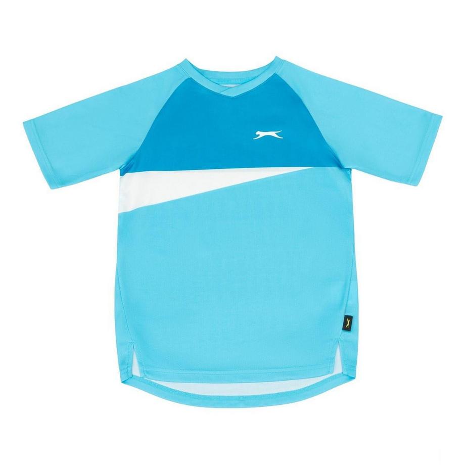 T-ShirtMotiftyle Blocs De Couleurs Court