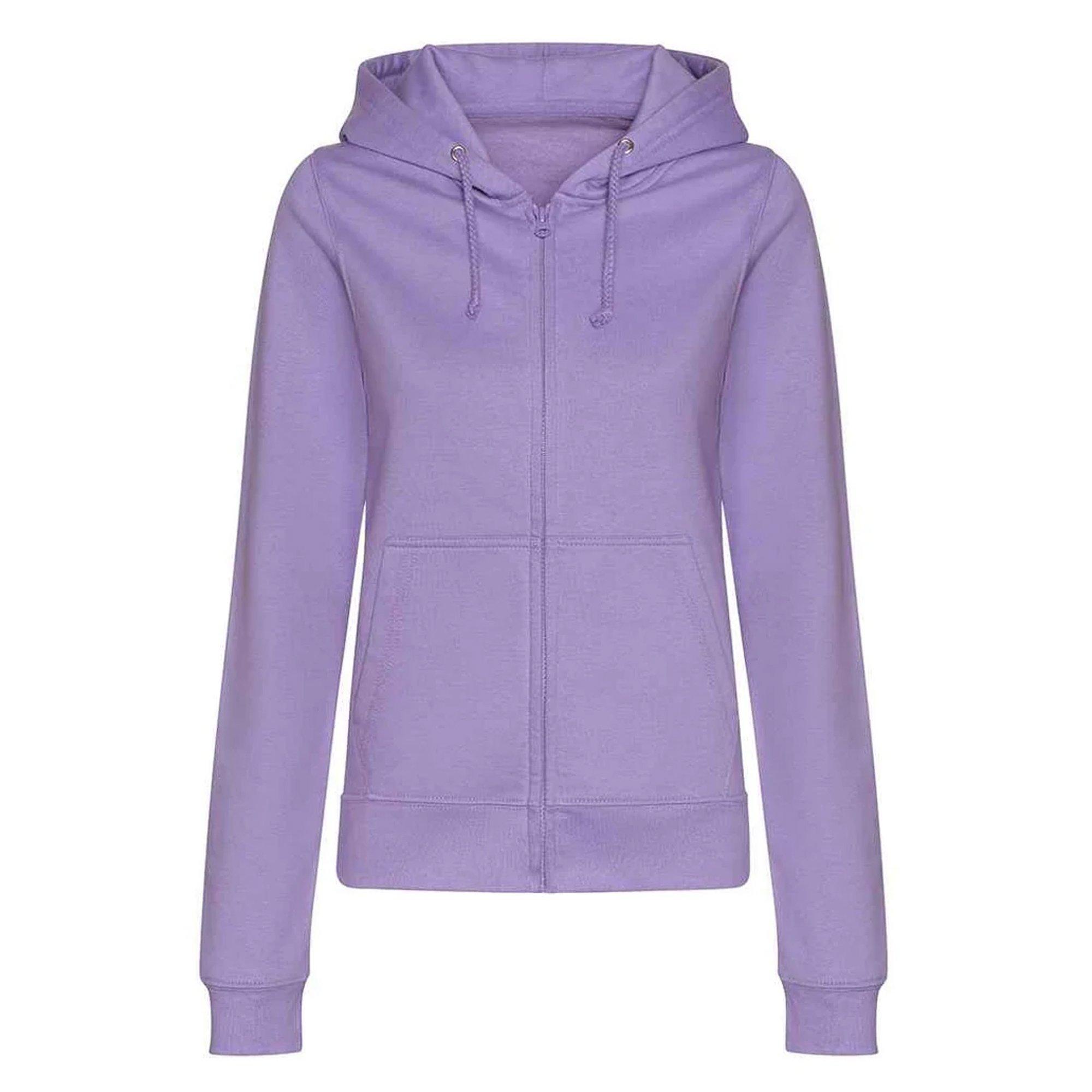 Image of College Kapuzenpullover Damen Lila XL