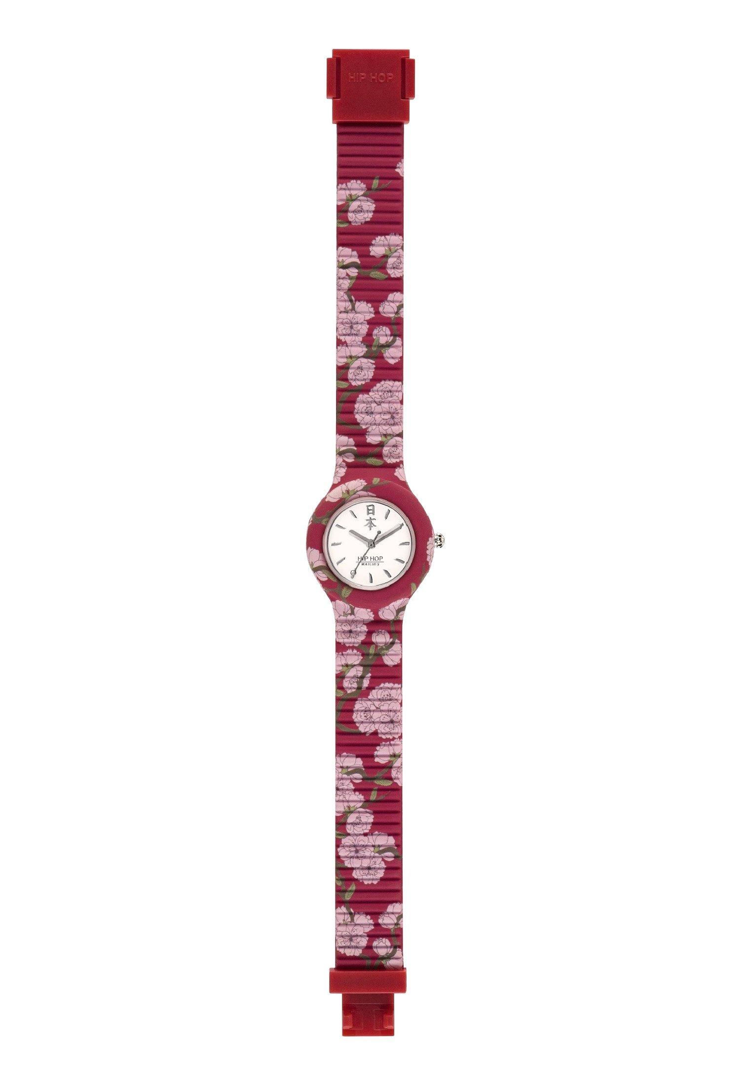 Image of Armbanduhr I Love Japan Damen Rot Bunt ONE SIZE