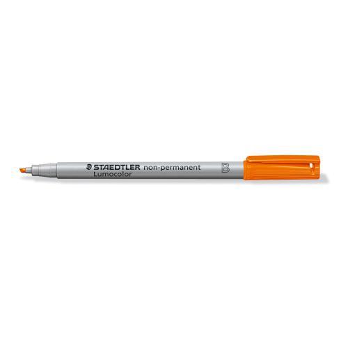 Image of Staedtler Lumocolor non-permanent B Marker Orange
