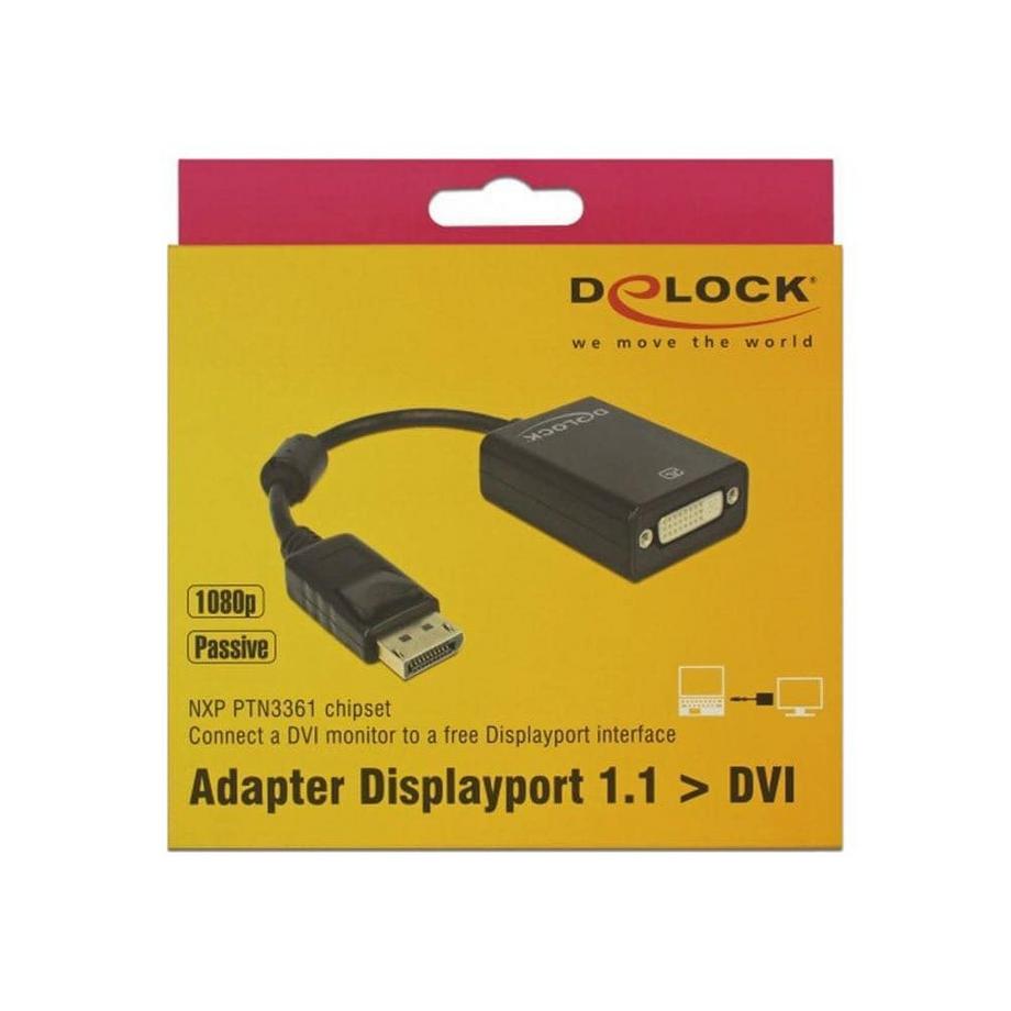 DeLock  adapter displayport - dvi-i 