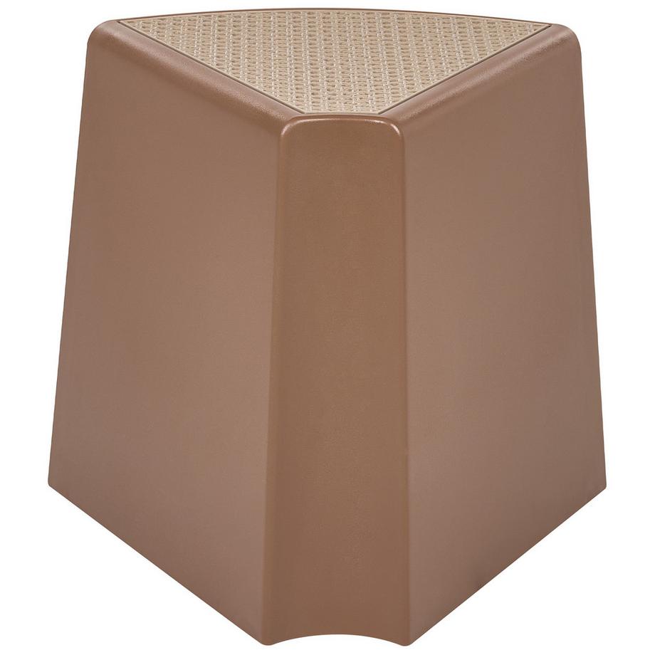 Beliani Set di 4 sgabelli da giardino en ABS (materiale sintetico resistente) Minimalista EVROS  
