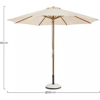 mutoni Sonnenschirm Syros 3m  
