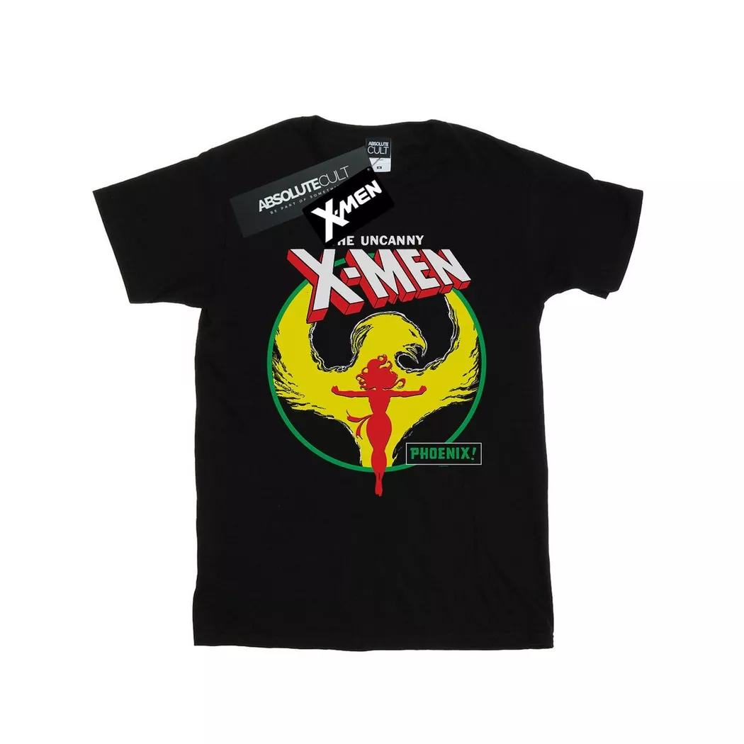 MARVEL - XMen Phoenix TShirt, für Damen, Schwarz, Größe S