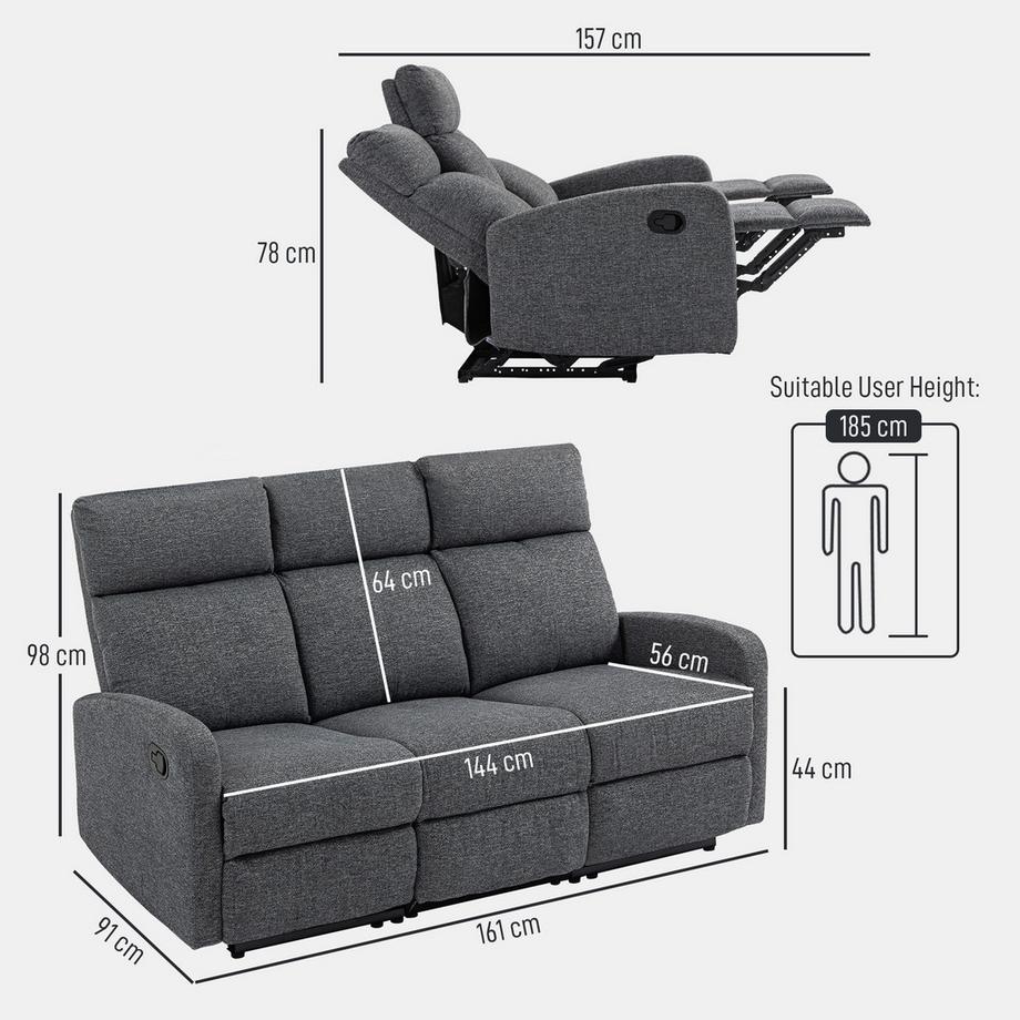 HOMCOM Relaxsessel  