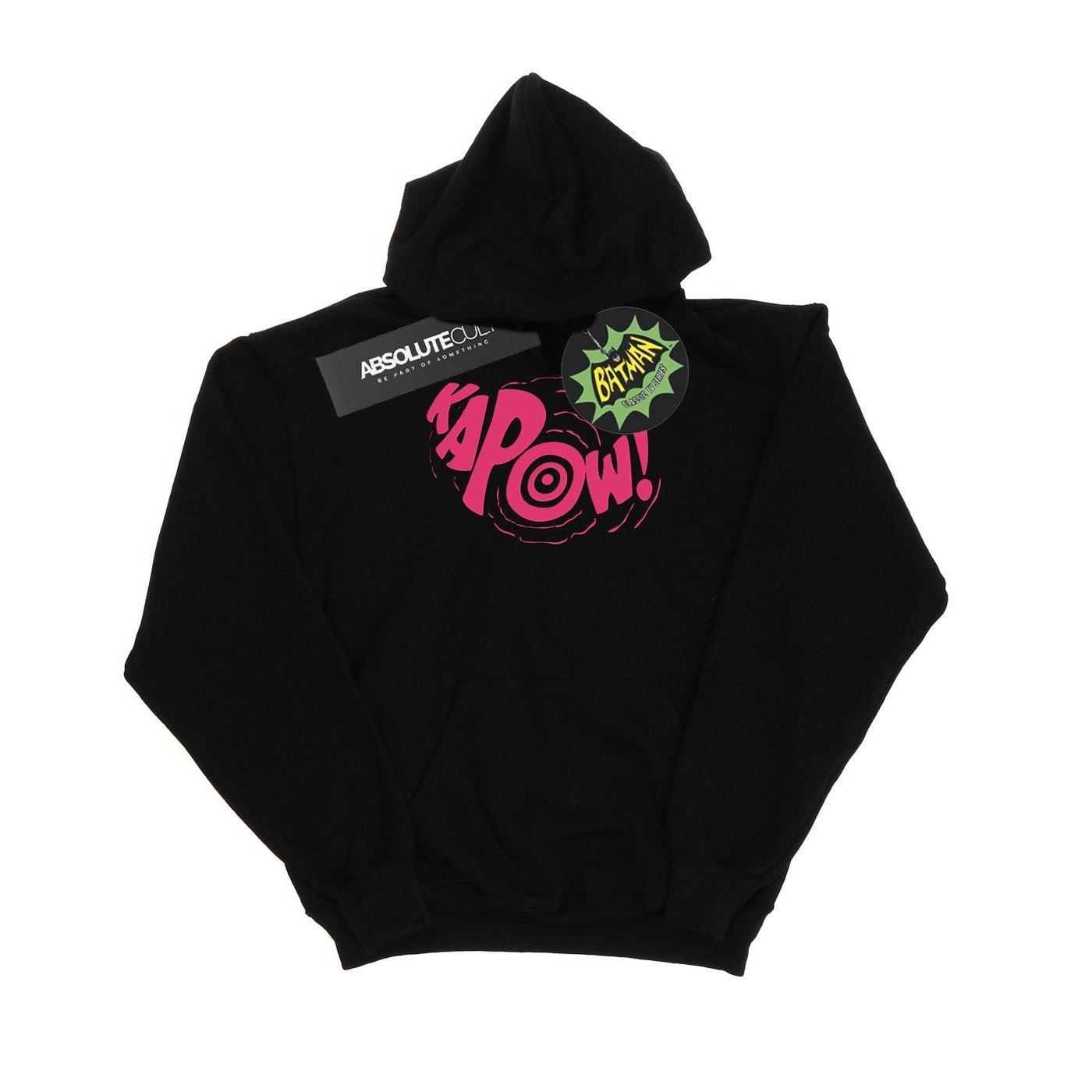 Image of Batman Tv Series Kapow Kapuzenpullover Damen Schwarz XXL