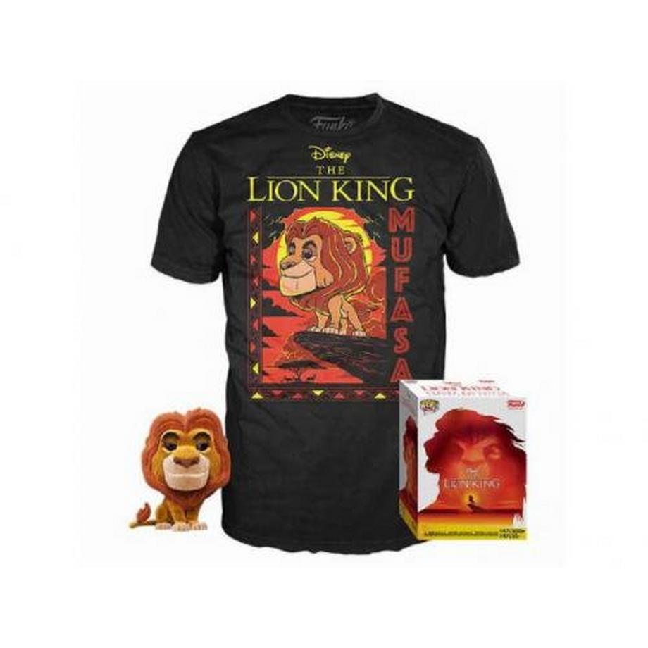 Funko  Funko Pop ! Disney The Lion King Mufasa + T-shirt (S) PTF 