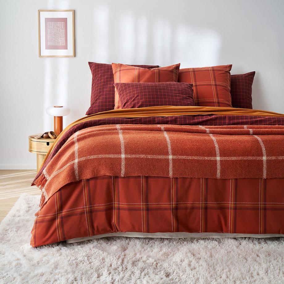 La Redoute Intérieurs Housse de couette en flanelle de coton  