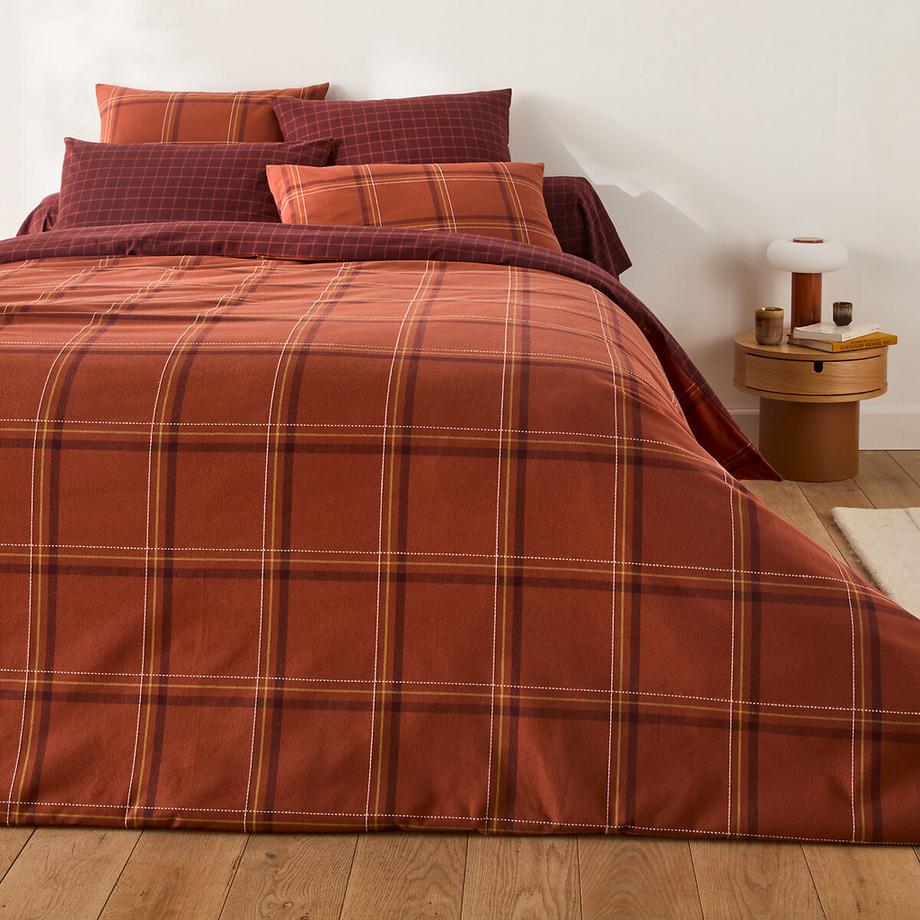 La Redoute Intérieurs Housse de couette en flanelle de coton  