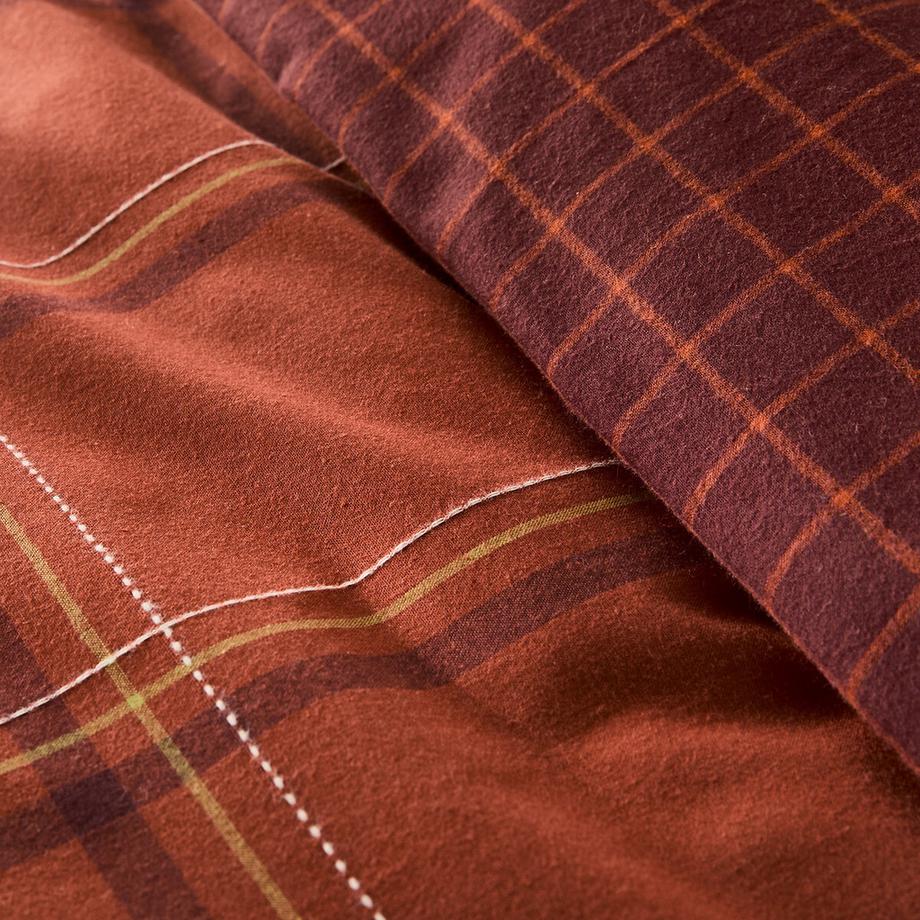 La Redoute Intérieurs Housse de couette en flanelle de coton  