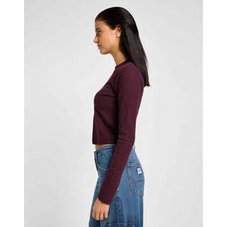 Lee  Chemise à manches longues Longsleeves Cropped Rib Tee 