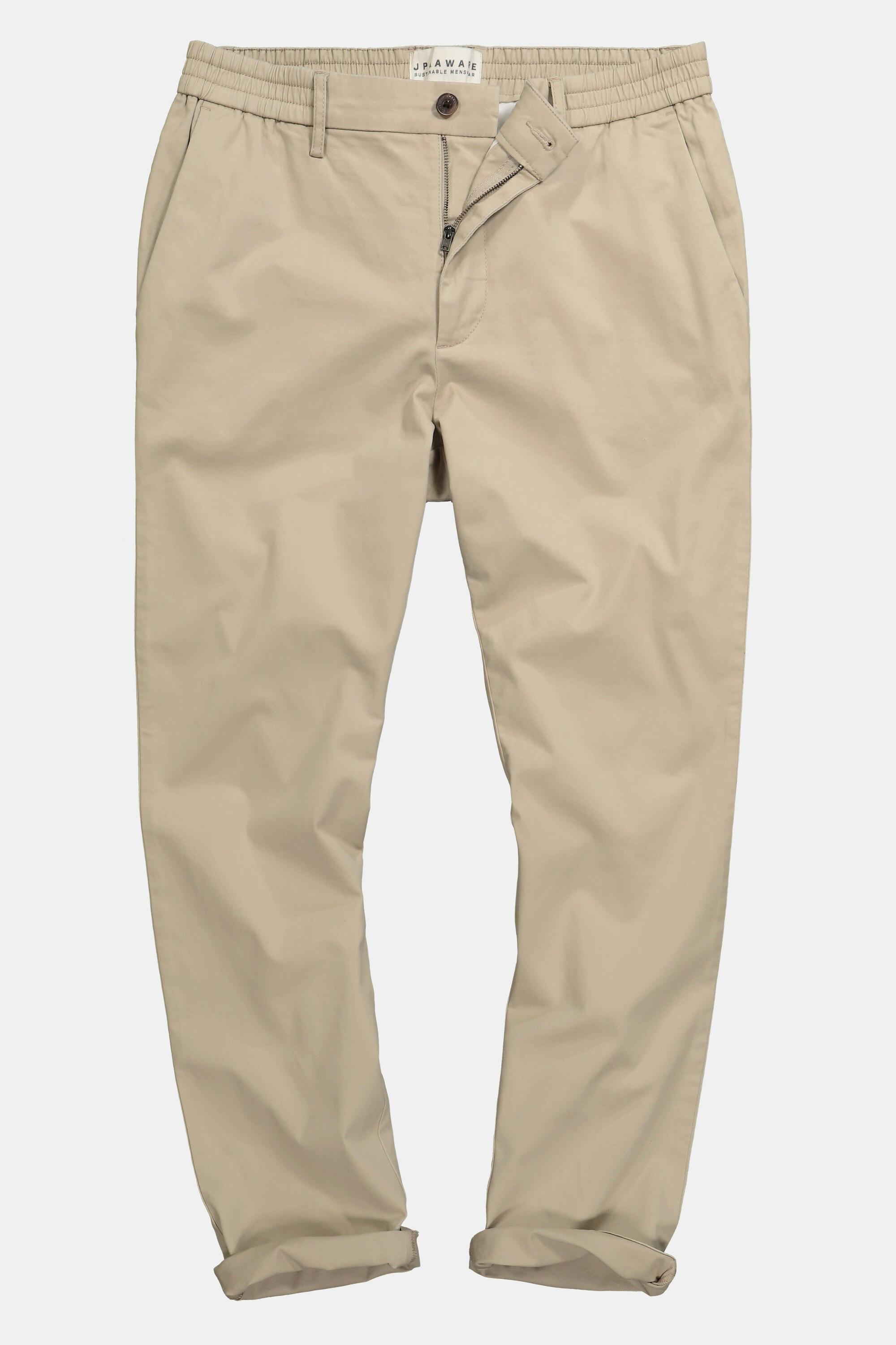 JP1880  Chino en coton bio, avec technologie FLEXNAMIC®. Certifié OCS 