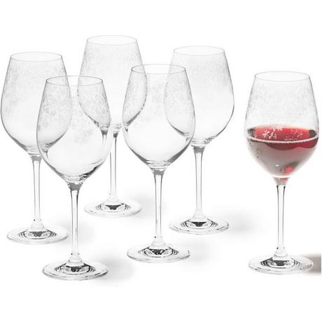 LEONARDO Rotweinglas Chateau 510 ml, 6 Stück, Transparent  