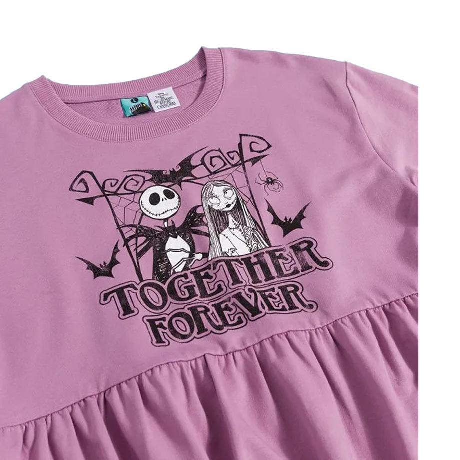 The Nightmare Before Christmas Together Forever Langarmkleid  