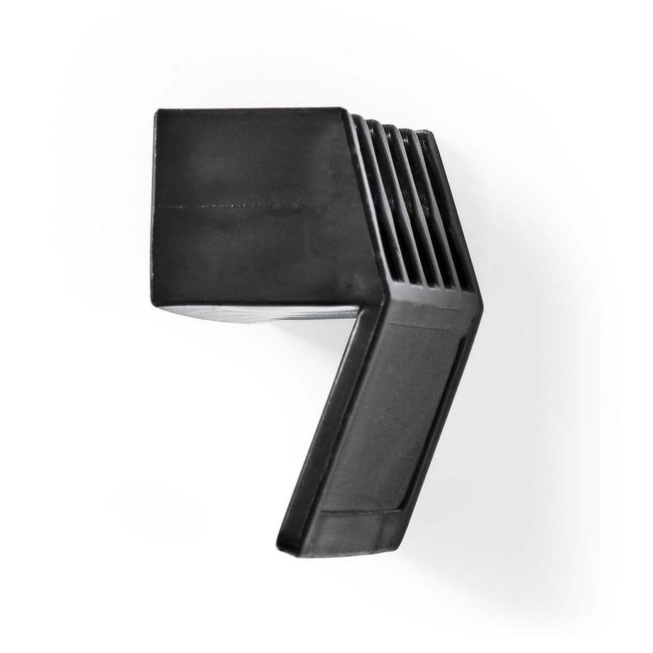 Nedis  Gestione dei cavi | Morsetto per cavi | Click and Go | 2 pz. | Numero di fessure: 5 dischi | Spessore massimo del cavo: 7,1 mm | Polipropilene | Nero 