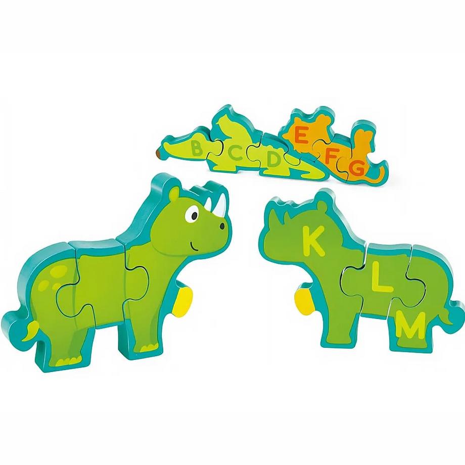 Hape  Puzzle Alphabet & Tierparade (26Teile) 