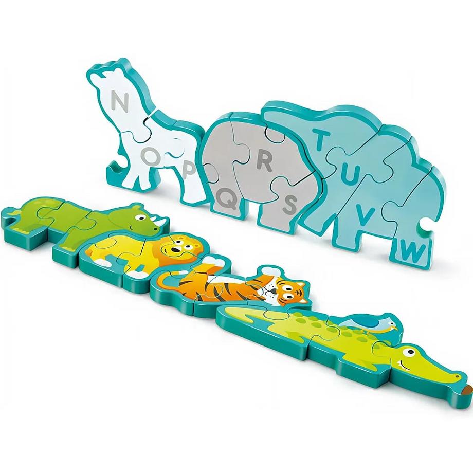 Puzzle Alphabet & Tierparade (26Teile)