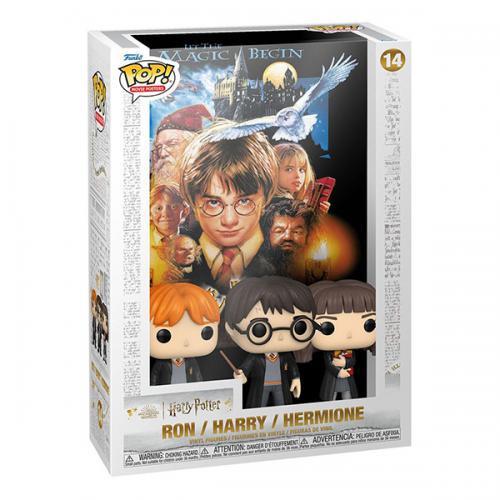 Image of POP! Cover Harry Potter: Ron / Harry / Hermione (14)