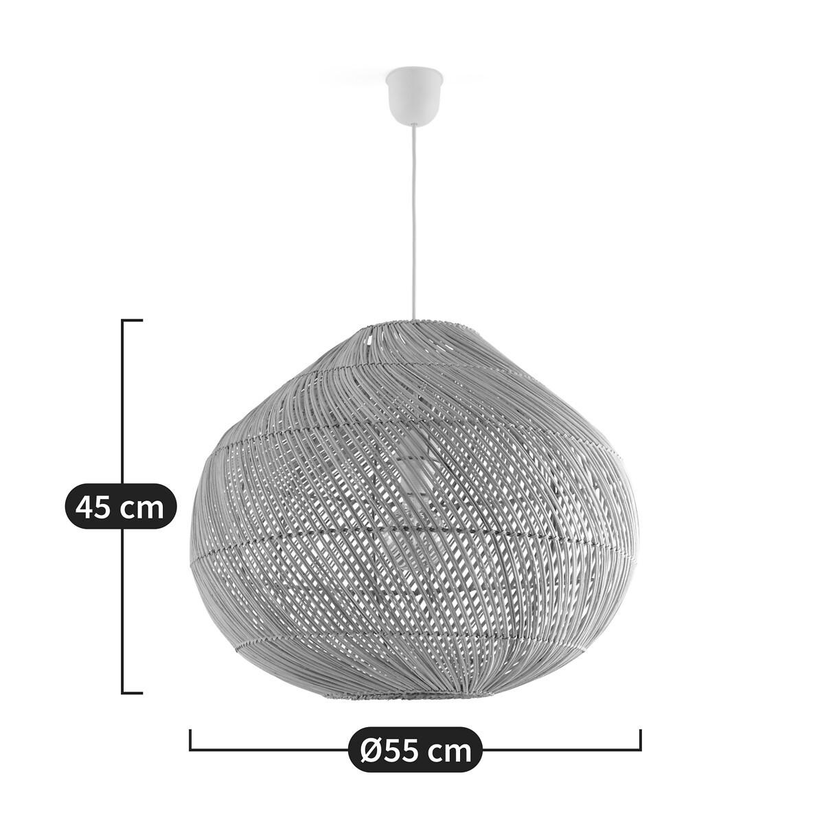 La Redoute Intérieurs Suspension en rotin Ø55 cm  