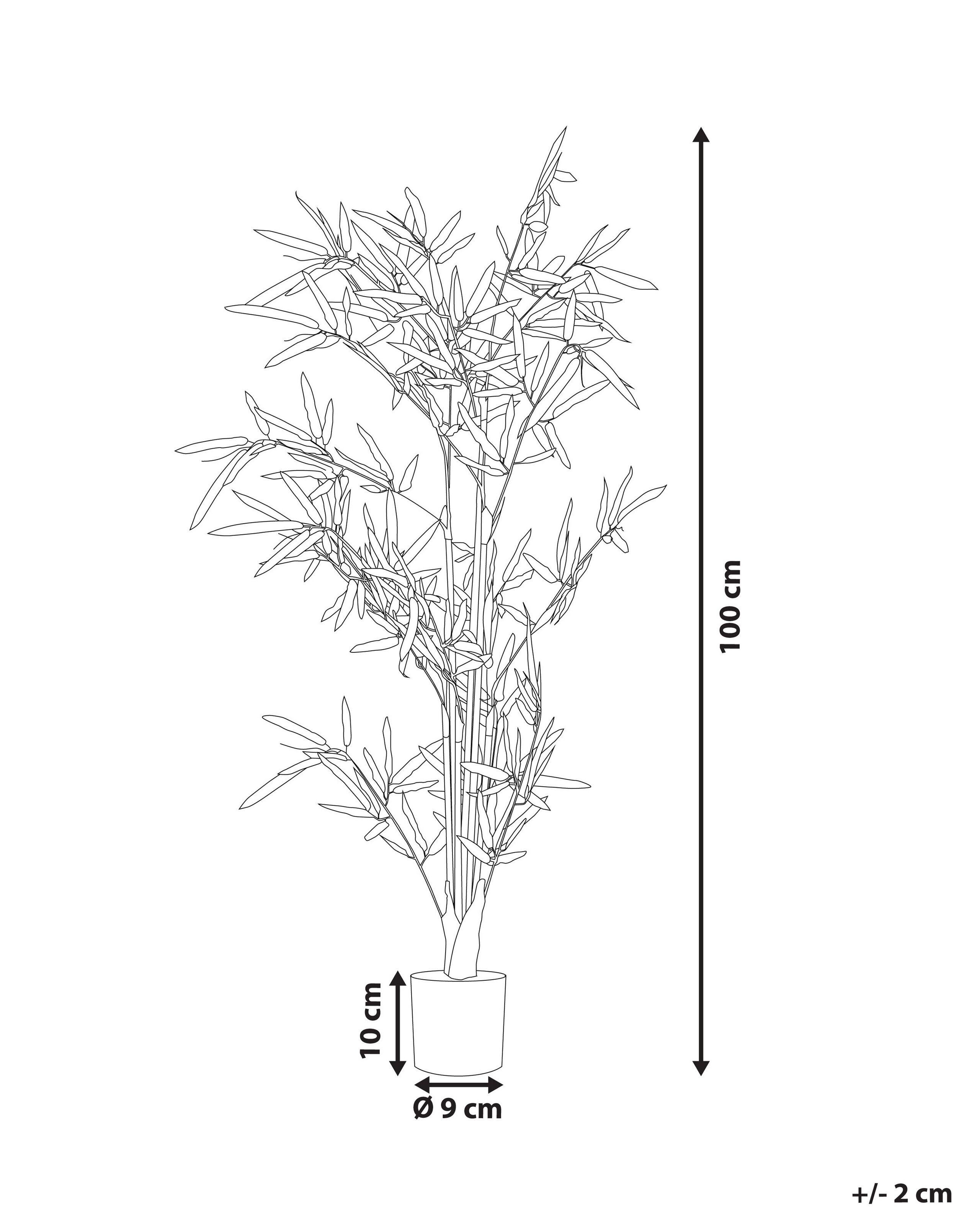 Beliani Plante artificielle en Matière synthétique BAMBUSA VULGARIS  