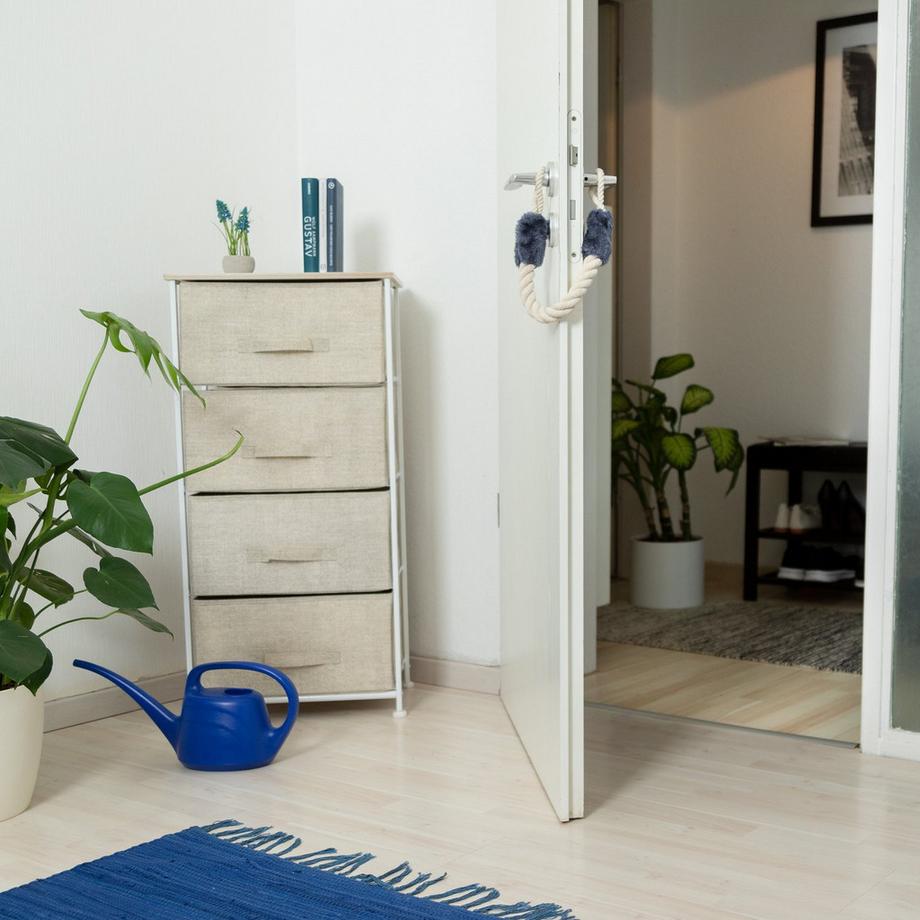 Northix Lot de 2 butées de porte anti-pincement  