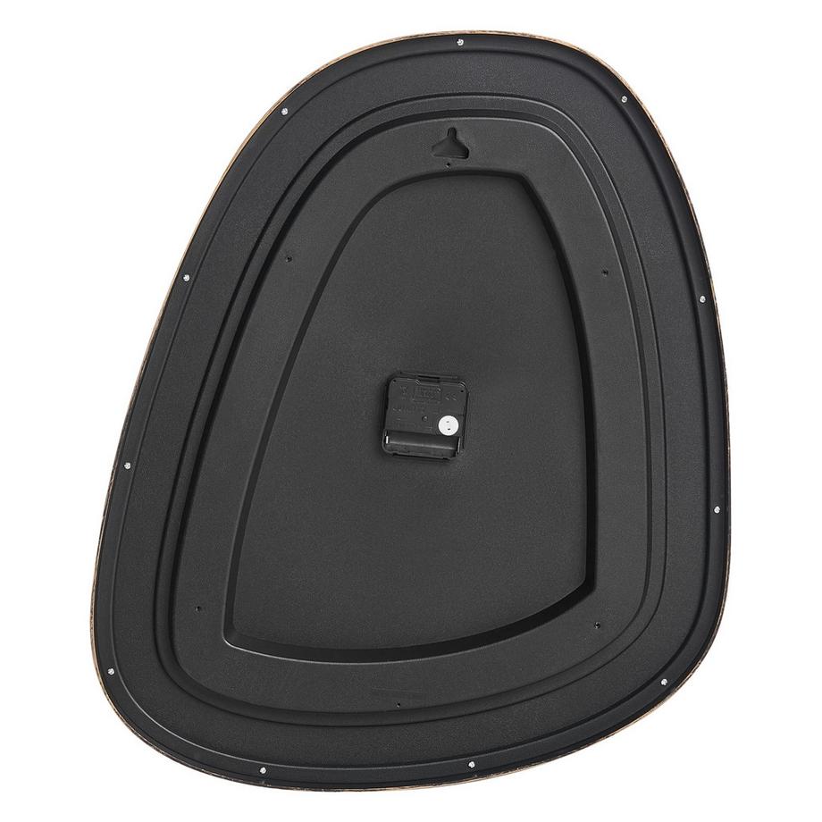 Beliani Wanduhr aus Glas Modern CASTALLA  